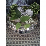 Новогодняя композиция "Серебро"