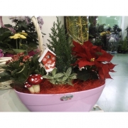 Новогодняя композиция "В лесу"